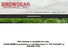 Tablet Screenshot of growgear.com